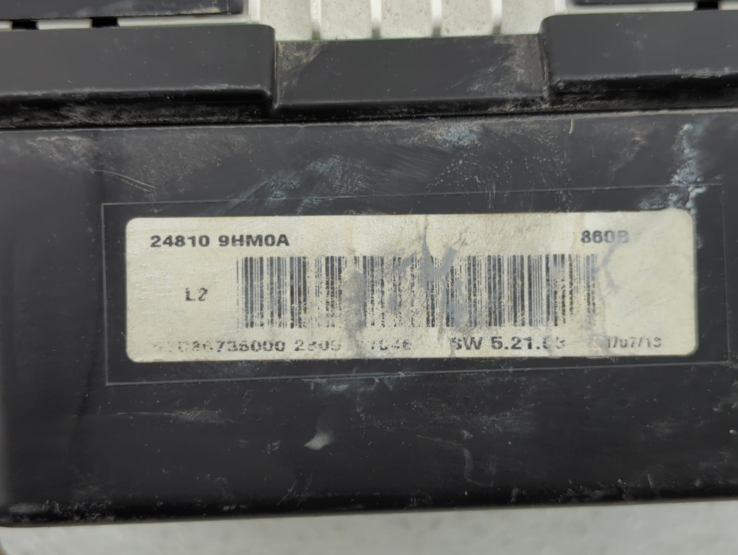 2014 Nissan Altima Instrument Cluster Speedometer Gauges P/N:24810 9HM0A Fits OEM Used Auto Parts - Oemusedautoparts1.com
