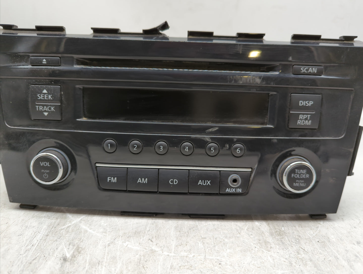 2013-2015 Nissan Altima Radio AM FM Cd Player Receiver Replacement P/N:28185 3TA0G 28185 3TB0G Fits Fits 2013 2014 2015 OEM 