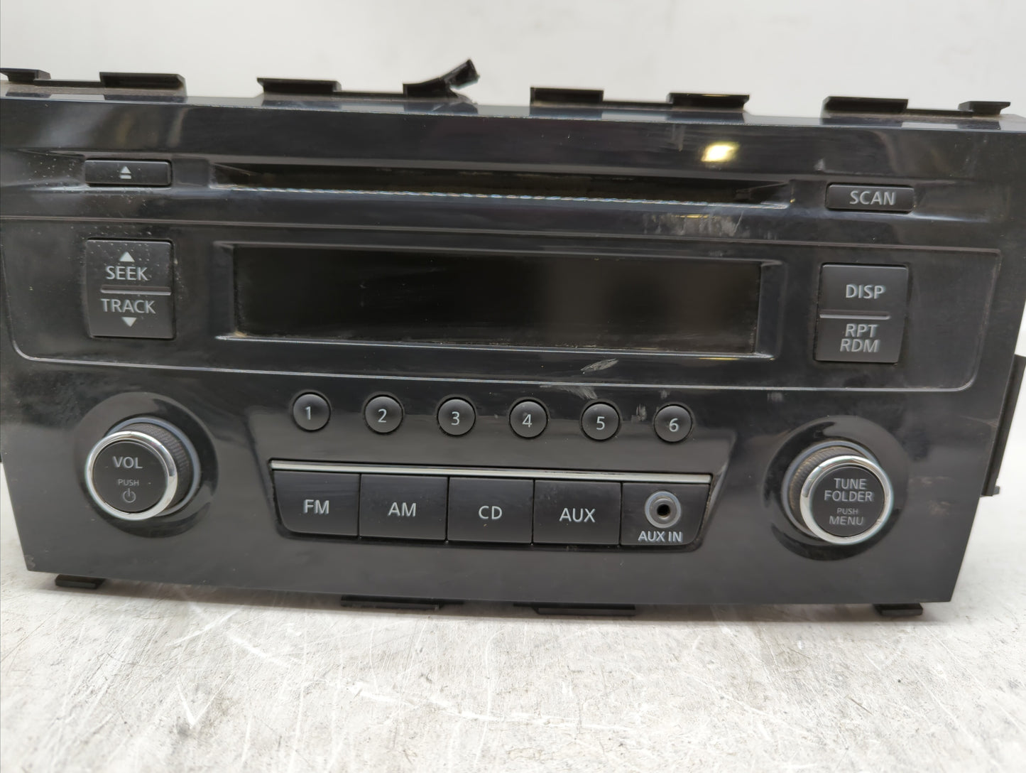 2013-2015 Nissan Altima Radio AM FM Cd Player Receiver Replacement P/N:28185 3TA0G 28185 3TB0G Fits Fits 2013 2014 2015 OEM 