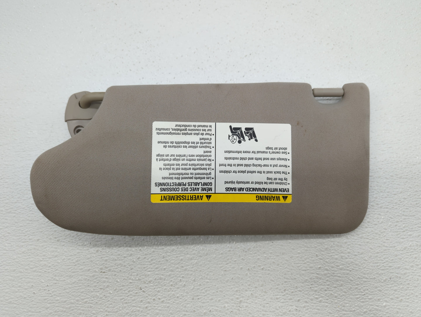 2013-2018 Nissan Altima Sun Visor Shade Replacement Passenger Right Mirror Fits Fits 2013 2014 2015 2016 2017 2018 OEM Used 