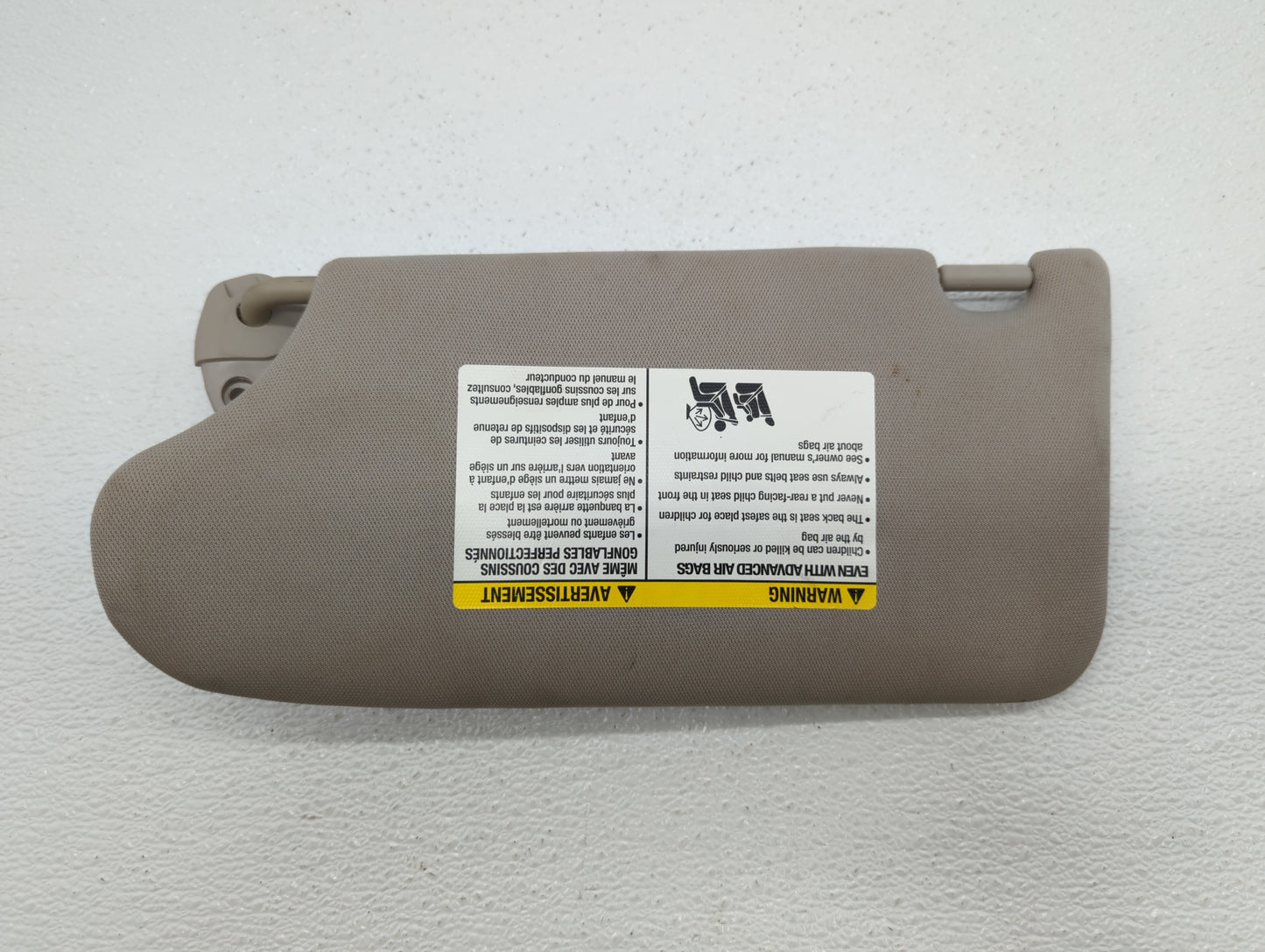 2013-2018 Nissan Altima Sun Visor Shade Replacement Passenger Right Mirror Fits Fits 2013 2014 2015 2016 2017 2018 OEM Used 