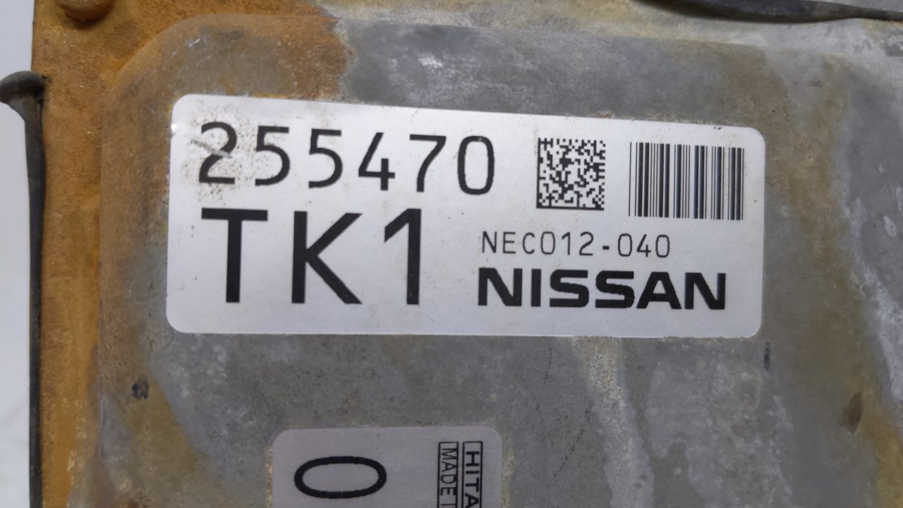 2013-2014 Nissan Altima PCM Engine Control Computer ECU ECM PCU OEM P/N:BEM400-300 A1 Fits Fits 2013 2014 OEM Used Auto Part