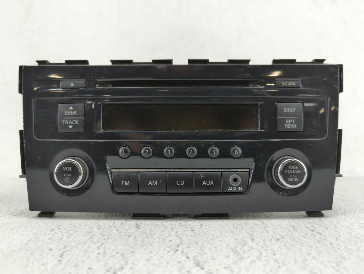 2013-2015 Nissan Altima Am Fm Cd Player Radio Receiver 360580 - Oemusedautoparts1.com