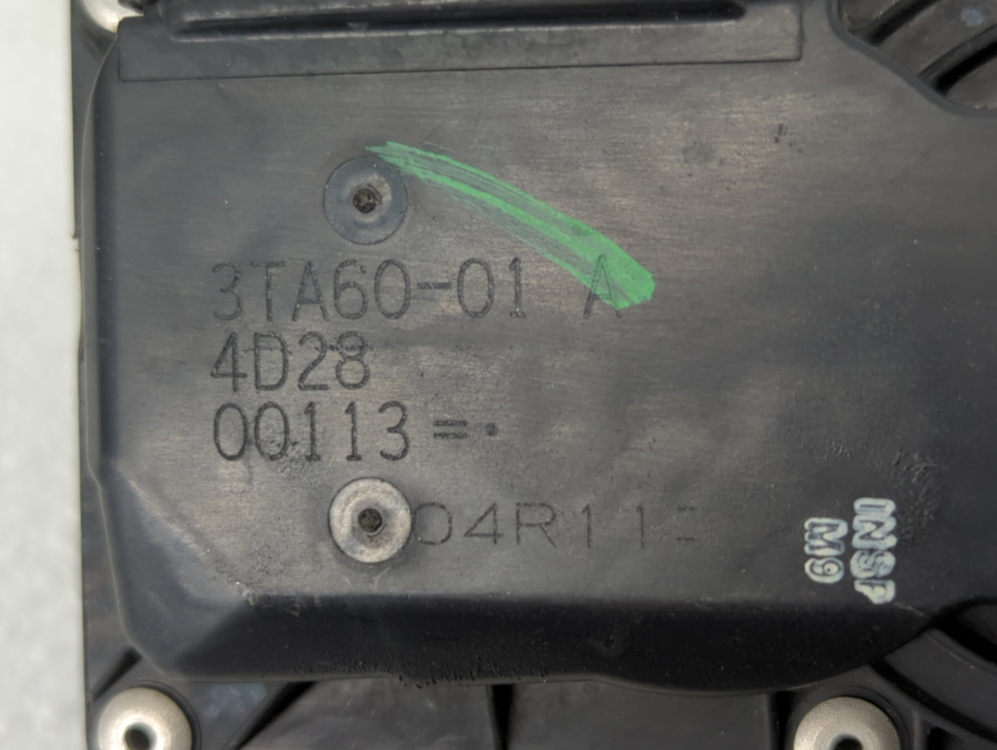 2013-2018 Nissan Altima Throttle Body P/N:3TA60-01 C 3TA60-01 B, 3TA60-01 A Fits Fits 2013 2014 2015 2016 2017 2018 2019 OEM