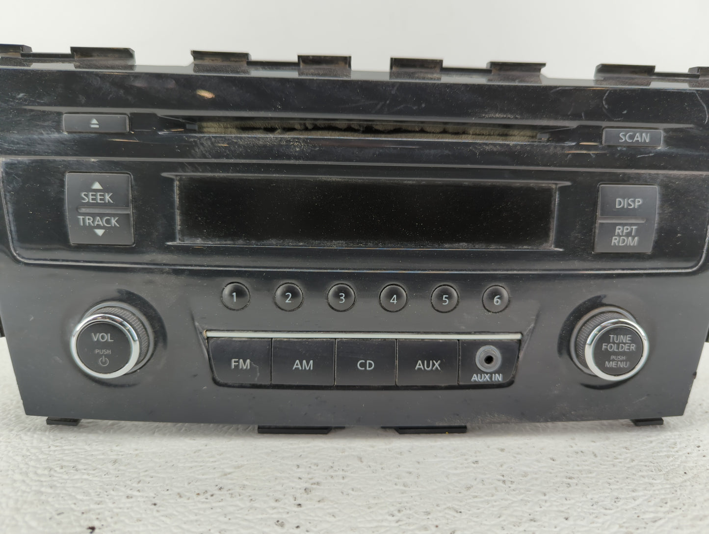 2013-2015 Nissan Altima Radio AM FM Cd Player Receiver Replacement P/N:28185 3TA0G 28185 3TB0G Fits Fits 2013 2014 2015 OEM 