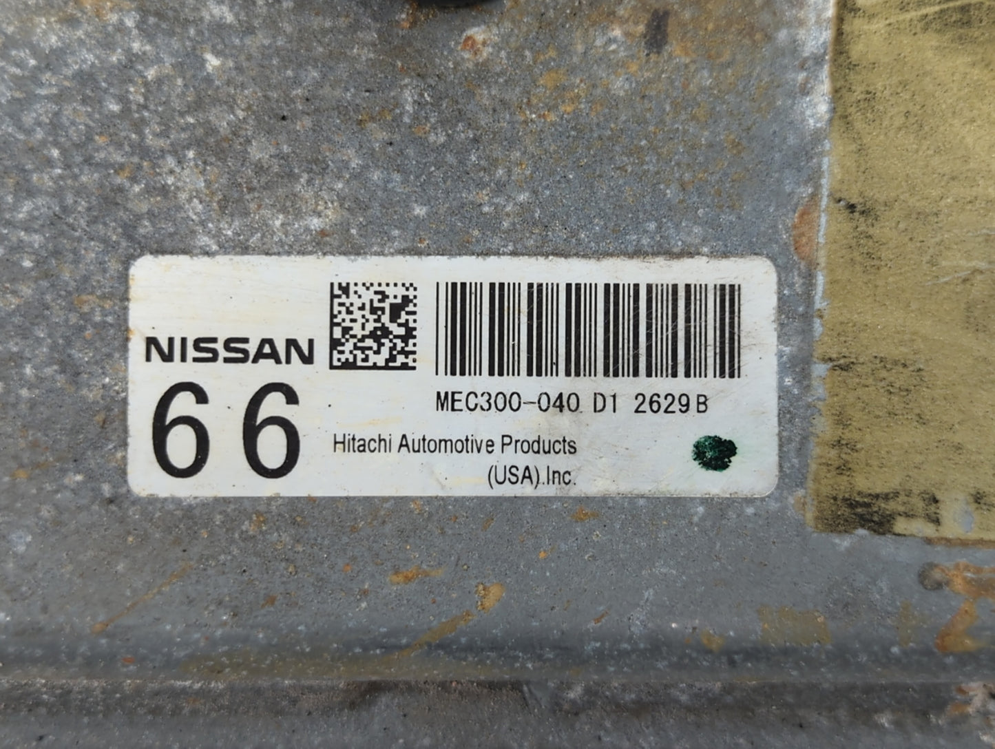 2013-2014 Nissan Altima PCM Engine Control Computer ECU ECM PCU OEM P/N:BEM400-300 A1 NEC008-045 Fits Fits 2013 2014 OEM Use