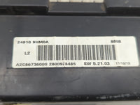 2014 Nissan Altima Instrument Cluster Speedometer Gauges P/N:24810 9HM0A Fits OEM Used Auto Parts - Oemusedautoparts1.com