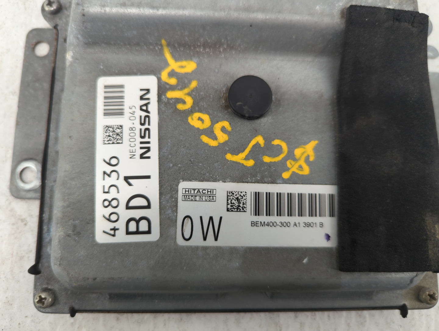 2013-2014 Nissan Altima PCM Engine Control Computer ECU ECM PCU OEM P/N:BEM400-300 A1 NEC008-045 Fits Fits 2013 2014 OEM Use