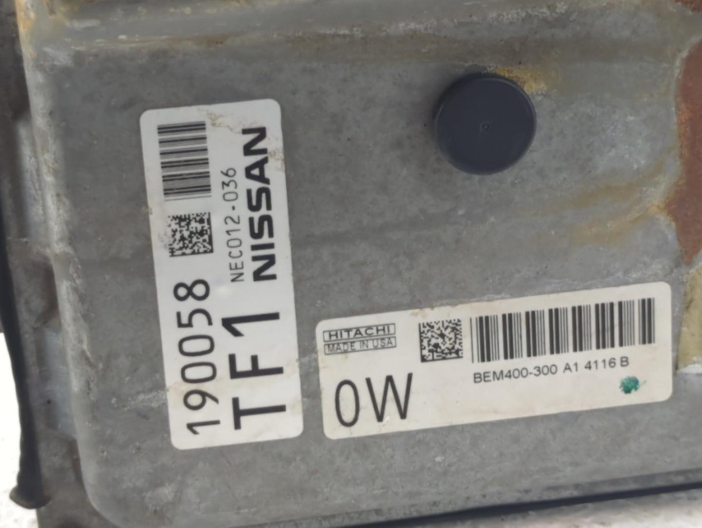 2013-2014 Nissan Altima PCM Engine Control Computer ECU ECM PCU OEM P/N:MEC300-042 A1 BEM400-300 A1 Fits Fits 2013 2014 OEM 