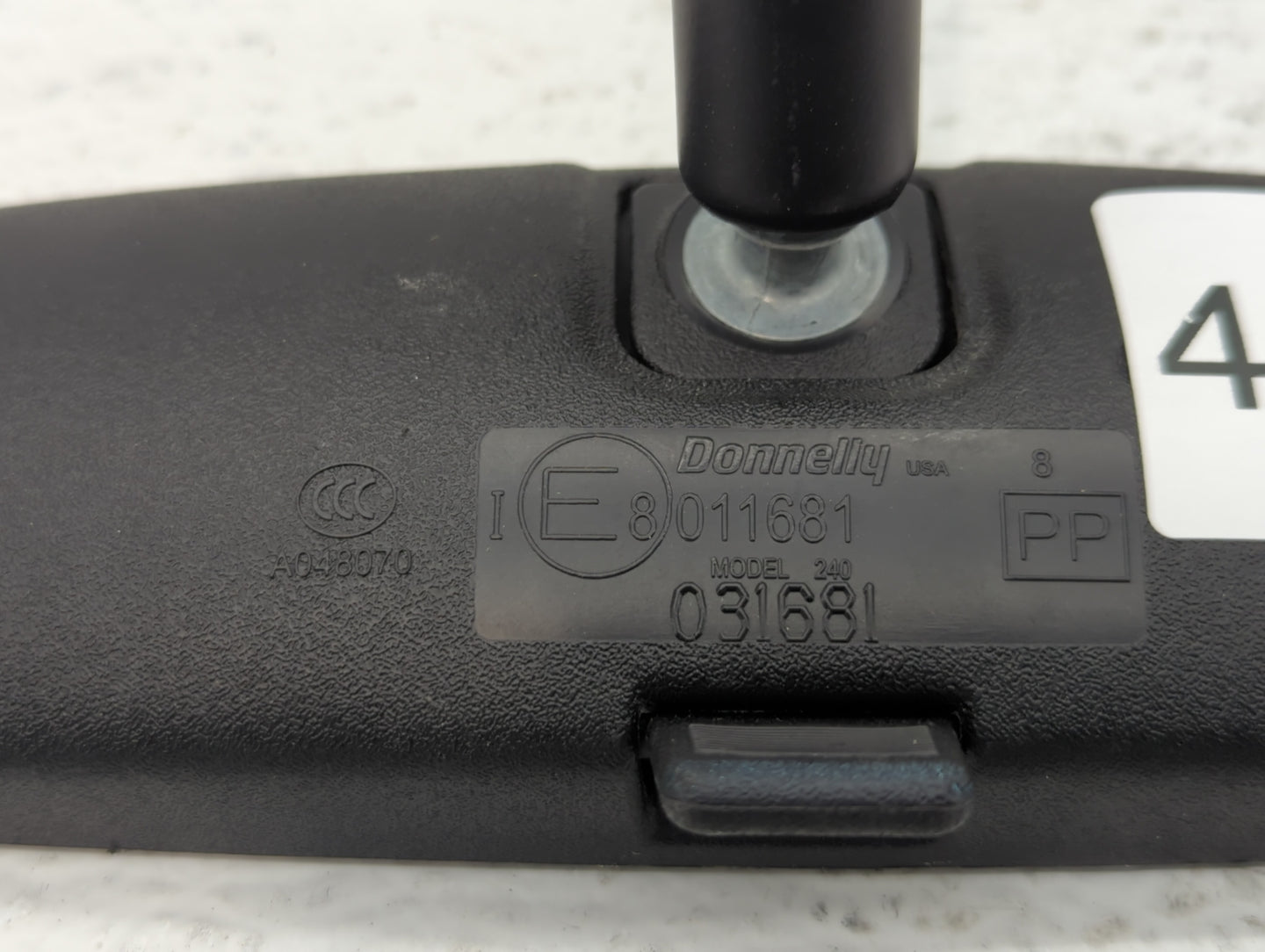 2000-2022 Nissan Altima Interior Rear View Mirror Replacement OEM P/N:031681 E8011681 Fits OEM Used Auto Parts - Oemusedauto