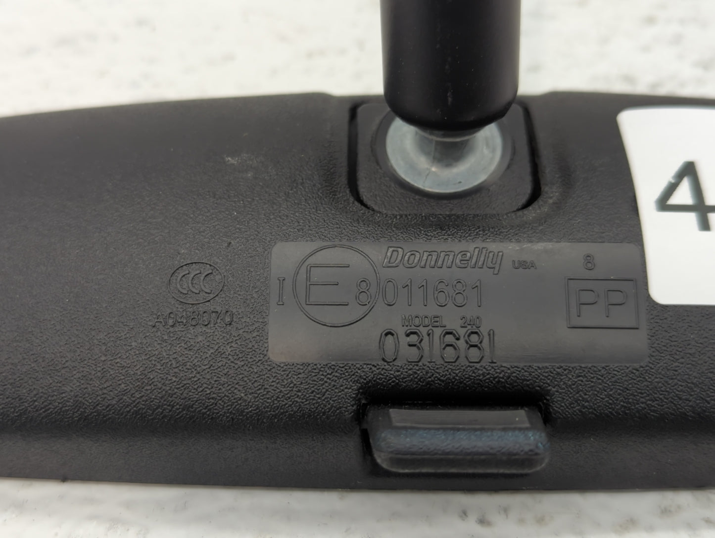 2000-2022 Nissan Altima Interior Rear View Mirror Replacement OEM P/N:031681 E8011681 Fits OEM Used Auto Parts - Oemusedauto