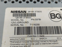 2013-2015 Nissan Altima Am Fm Cd Player Radio Receiver - Oemusedautoparts1.com