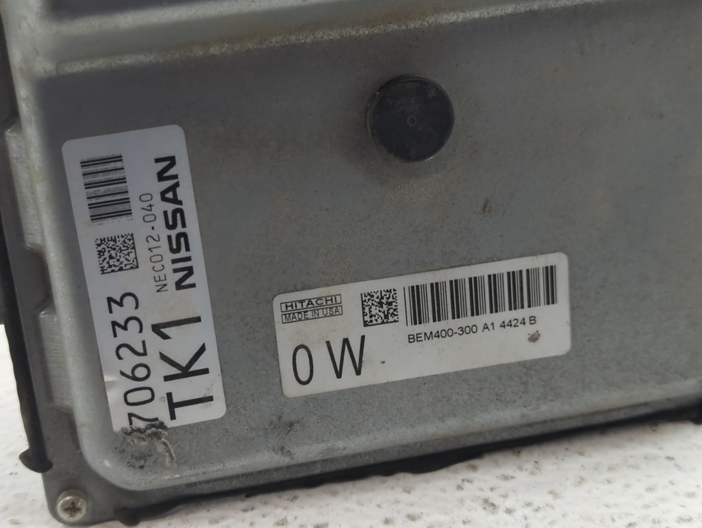 2013-2014 Nissan Altima PCM Engine Control Computer ECU ECM PCU OEM P/N:MEC300-010 D1 MEC300-011 A1 Fits Fits 2013 2014 OEM 