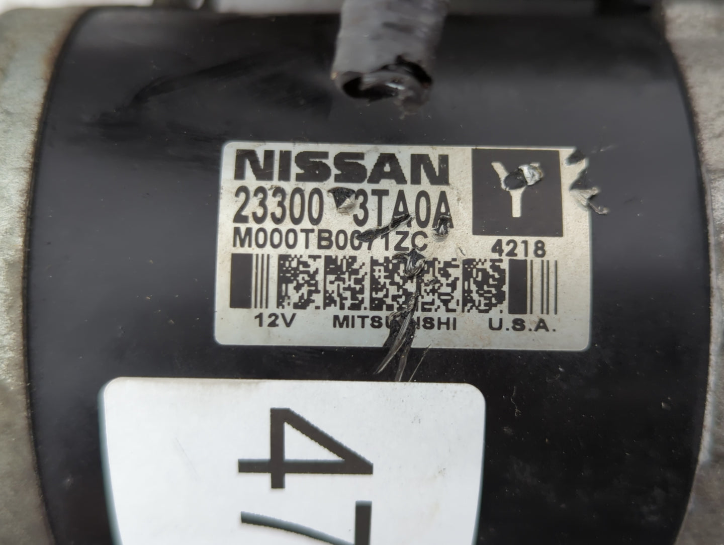 2013-2018 Nissan Altima Car Starter Motor Solenoid OEM P/N:23300 3TA0C 23300 3TA0A Fits Fits 2013 2014 2015 2016 2017 2018 O