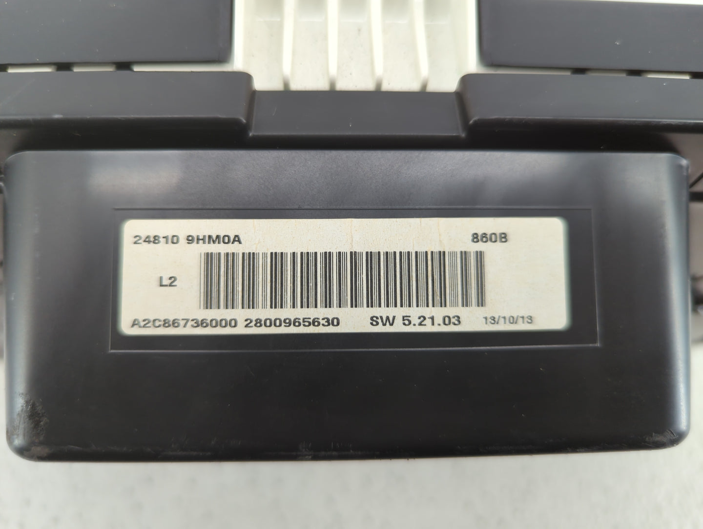 2014 Nissan Altima Instrument Cluster Speedometer Gauges P/N:24810 9HM0A Fits OEM Used Auto Parts - Oemusedautoparts1.com