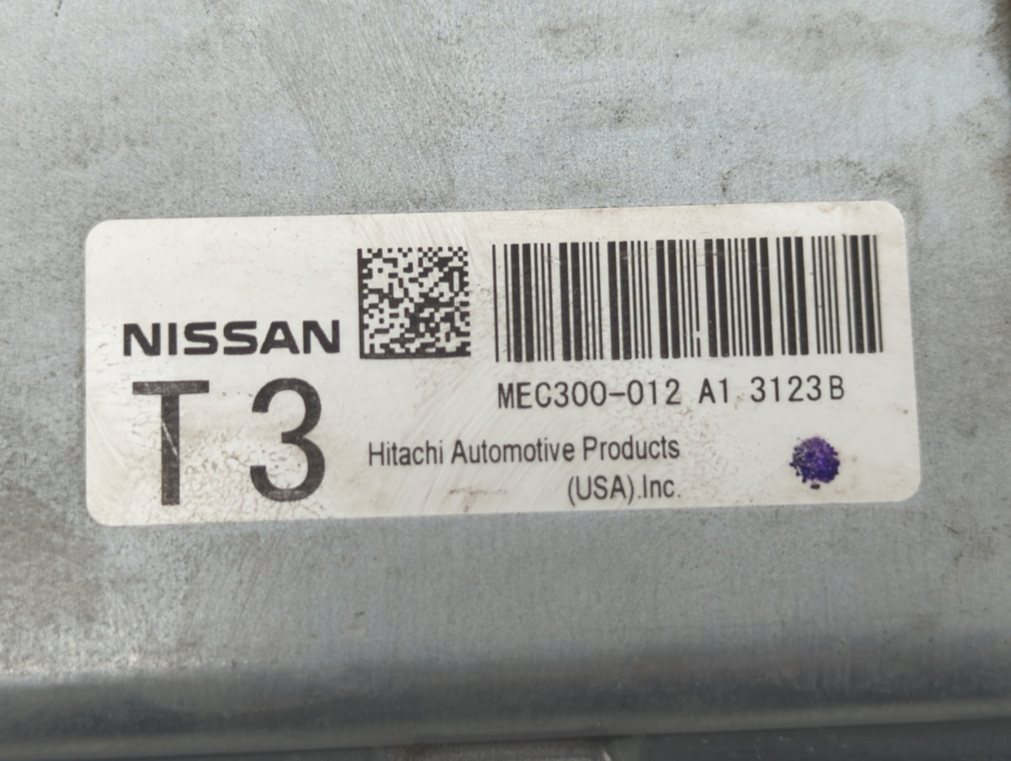 2013-2014 Nissan Altima PCM Engine Control Computer ECU ECM PCU OEM P/N:MEC300-012 A1 NEC008-043 Fits Fits 2013 2014 OEM Use
