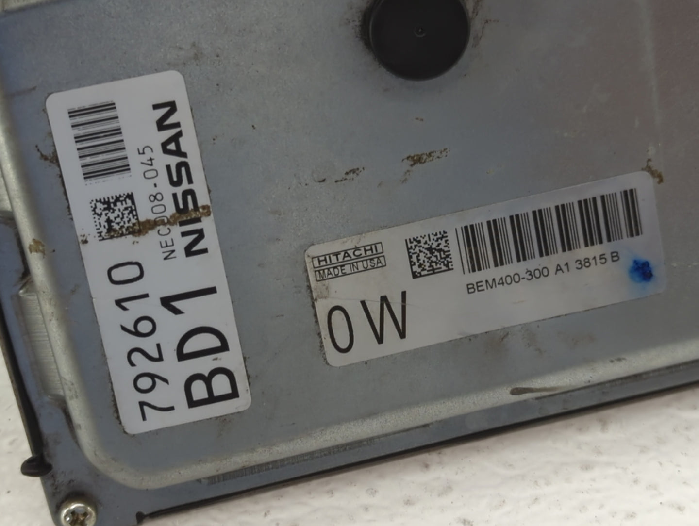 2013-2014 Nissan Altima PCM Engine Control Computer ECU ECM PCU OEM P/N:NEC008-045 MEC300-041 A1 Fits Fits 2013 2014 OEM Use