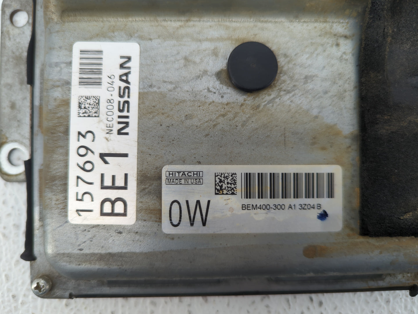 2013-2014 Nissan Altima PCM Engine Control Computer ECU ECM PCU OEM P/N:BEM400-300 A1 Fits Fits 2013 2014 OEM Used Auto Part
