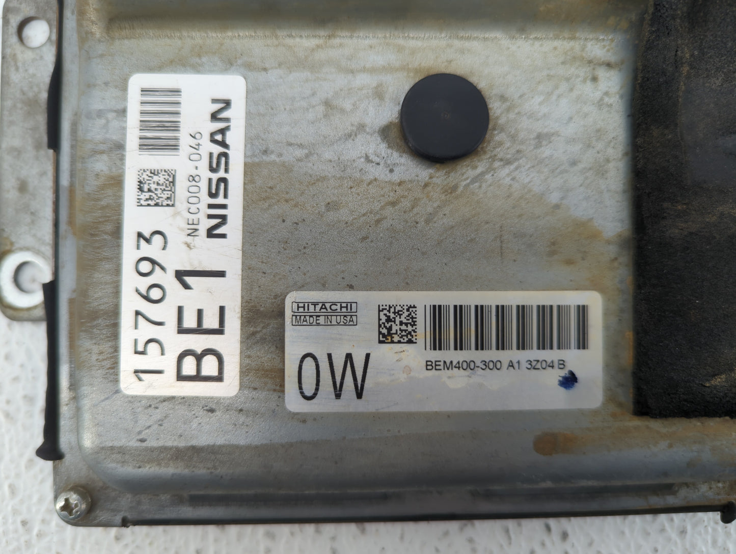2013-2014 Nissan Altima PCM Engine Control Computer ECU ECM PCU OEM P/N:BEM400-300 A1 Fits Fits 2013 2014 OEM Used Auto Part