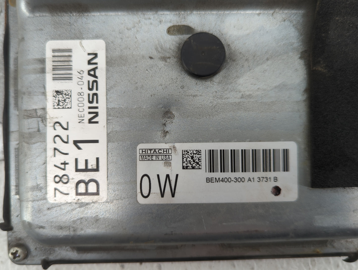 2013-2014 Nissan Altima PCM Engine Control Computer ECU ECM PCU OEM P/N:BEM400-300 A1 Fits Fits 2013 2014 OEM Used Auto Part