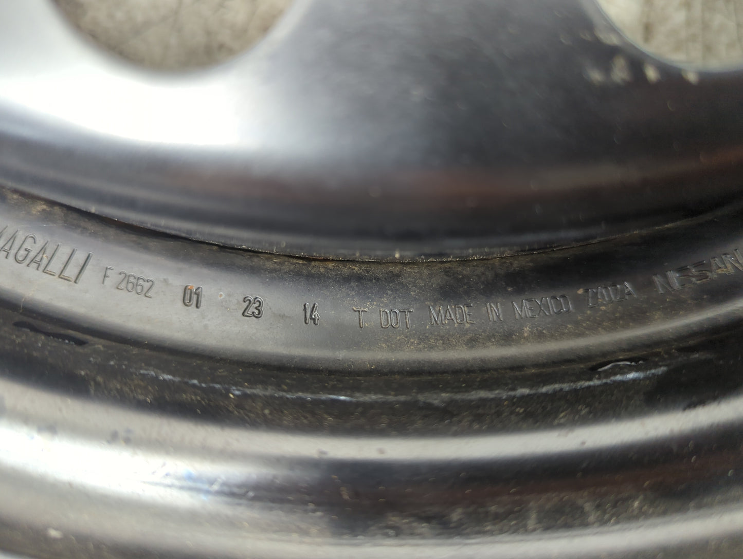2002-2022 Nissan Altima Spare Donut Tire Wheel Rim Oem 5038418 - Oemusedautoparts1.com