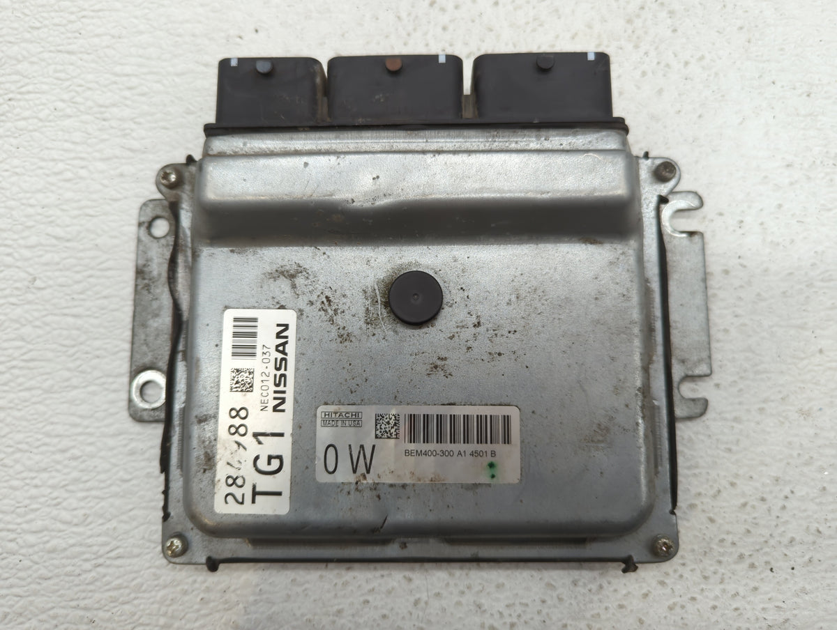 2013-2014 Nissan Altima PCM Engine Control Computer ECU ECM PCU OEM P/N:NEC012-037 NEC008-046 Fits 2013 2014 OEM Used Auto P