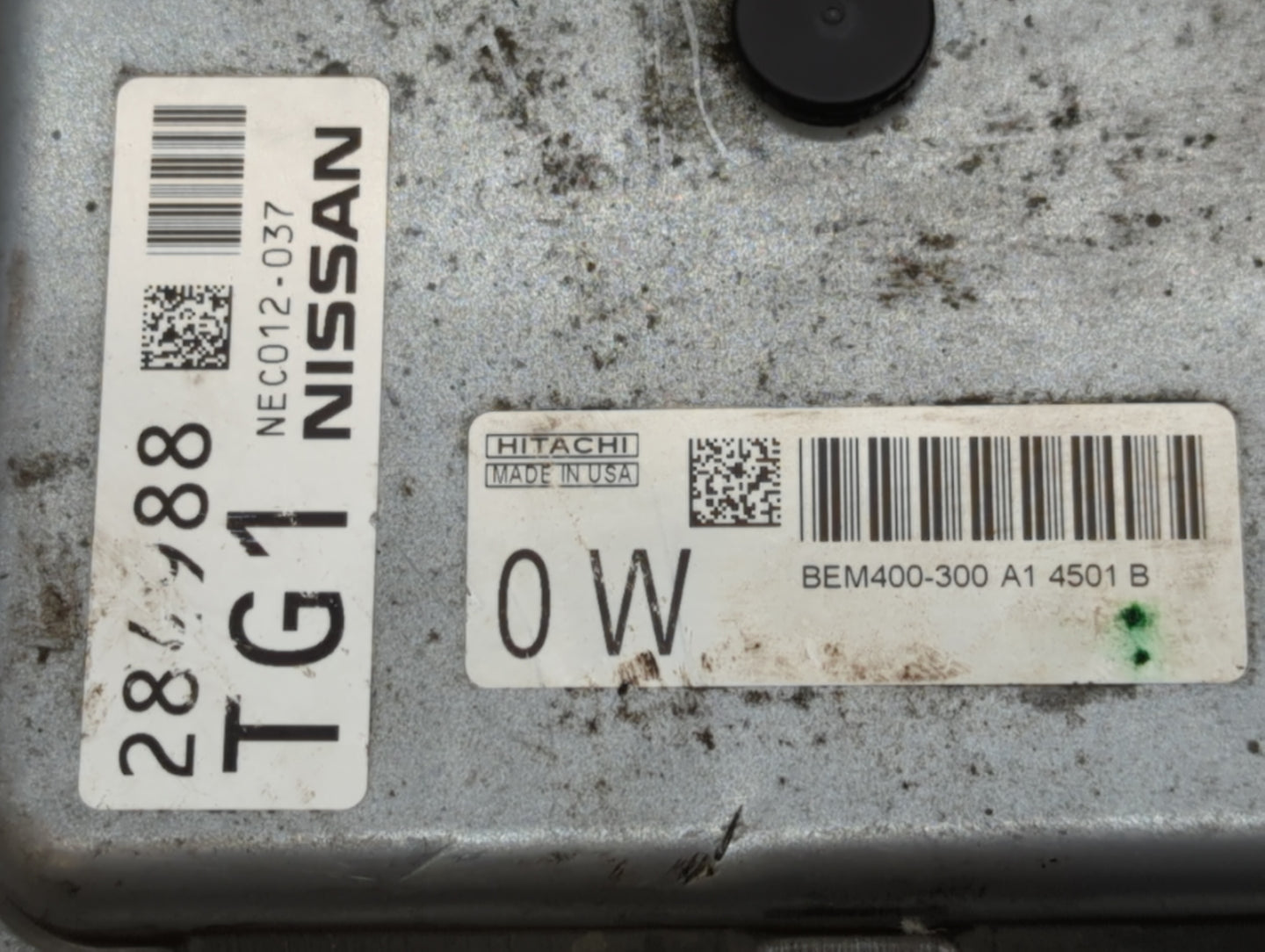 2013-2014 Nissan Altima PCM Engine Control Computer ECU ECM PCU OEM P/N:NEC012-037 NEC008-046 Fits Fits 2013 2014 OEM Used A