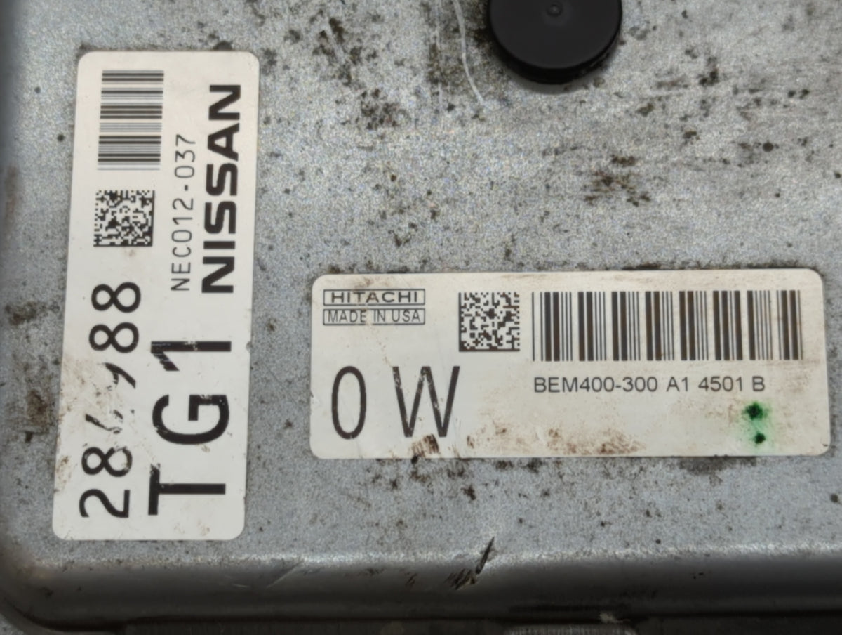 2013-2014 Nissan Altima PCM Engine Control Computer ECU ECM PCU OEM P/N:NEC012-037 NEC008-046 Fits 2013 2014 OEM Used Auto P