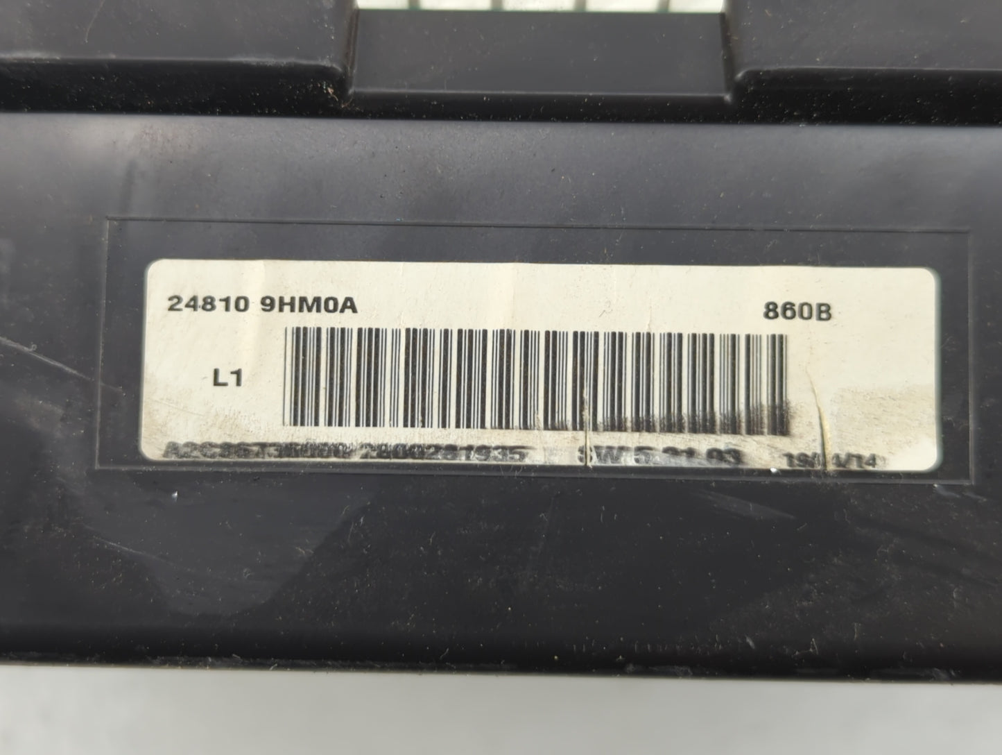 2014 Nissan Altima Instrument Cluster Speedometer Gauges P/N:24810 9HM0A Fits OEM Used Auto Parts - Oemusedautoparts1.com