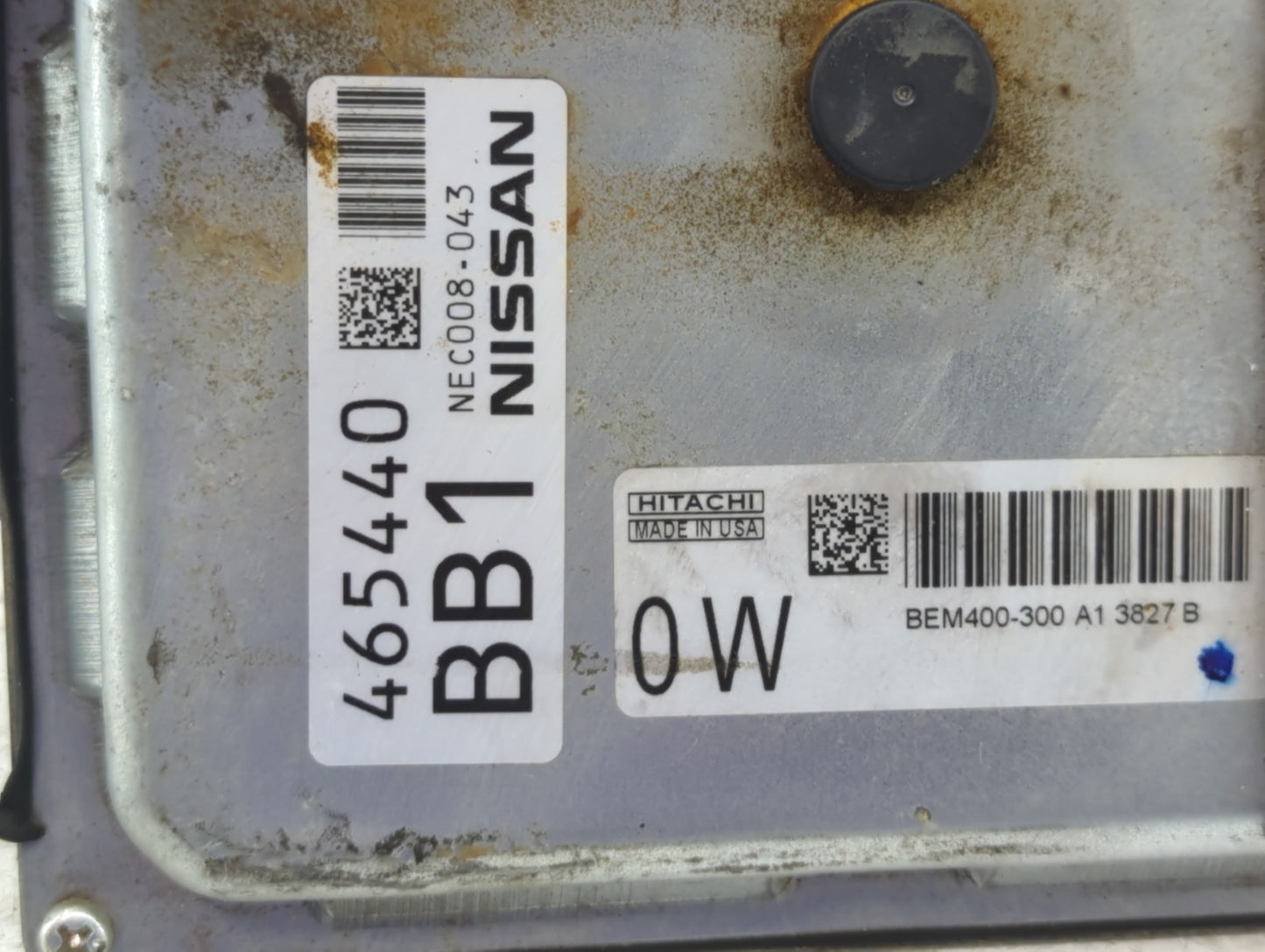 2013-2014 Nissan Altima PCM Engine Control Computer ECU ECM PCU OEM P/N:NEC008-043 Fits Fits 2013 2014 OEM Used Auto Parts -