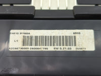 2014 Nissan Altima Instrument Cluster Speedometer Gauges P/N:24810 9HM0A Fits OEM Used Auto Parts - Oemusedautoparts1.com