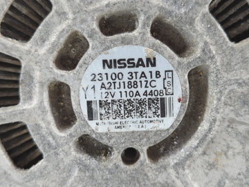2013-2017 Nissan Altima Alternator Replacement Generator Charging Assembly Engine OEM P/N:A2TJ1881ZC 23100 3TA1B Fits OEM Used Auto Parts