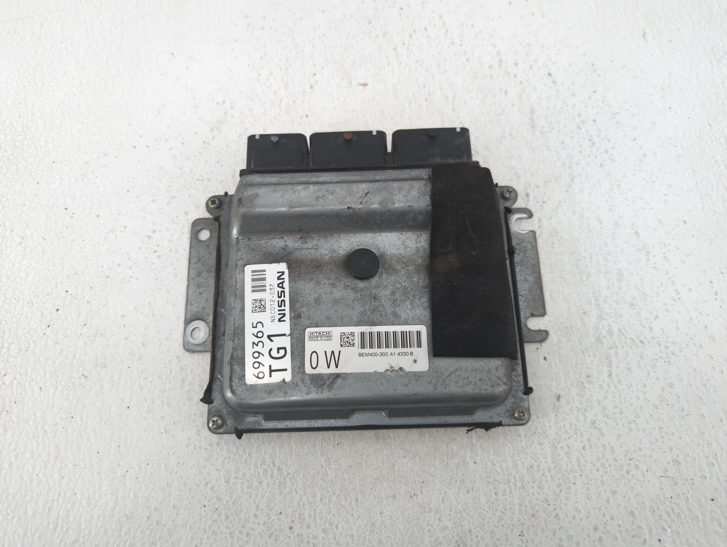 2013-2014 Nissan Altima PCM Engine Control Computer ECU ECM PCU OEM P/N:NEC012-037 Fits Fits 2013 2014 OEM Used Auto Parts -