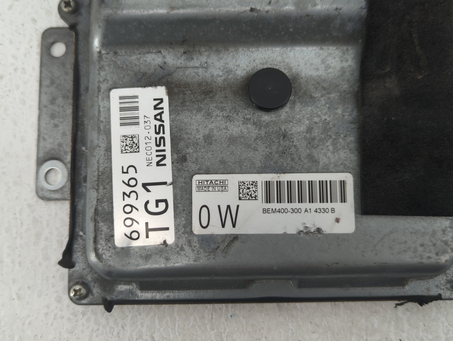 2013-2014 Nissan Altima PCM Engine Control Computer ECU ECM PCU OEM P/N:NEC012-037 Fits Fits 2013 2014 OEM Used Auto Parts -