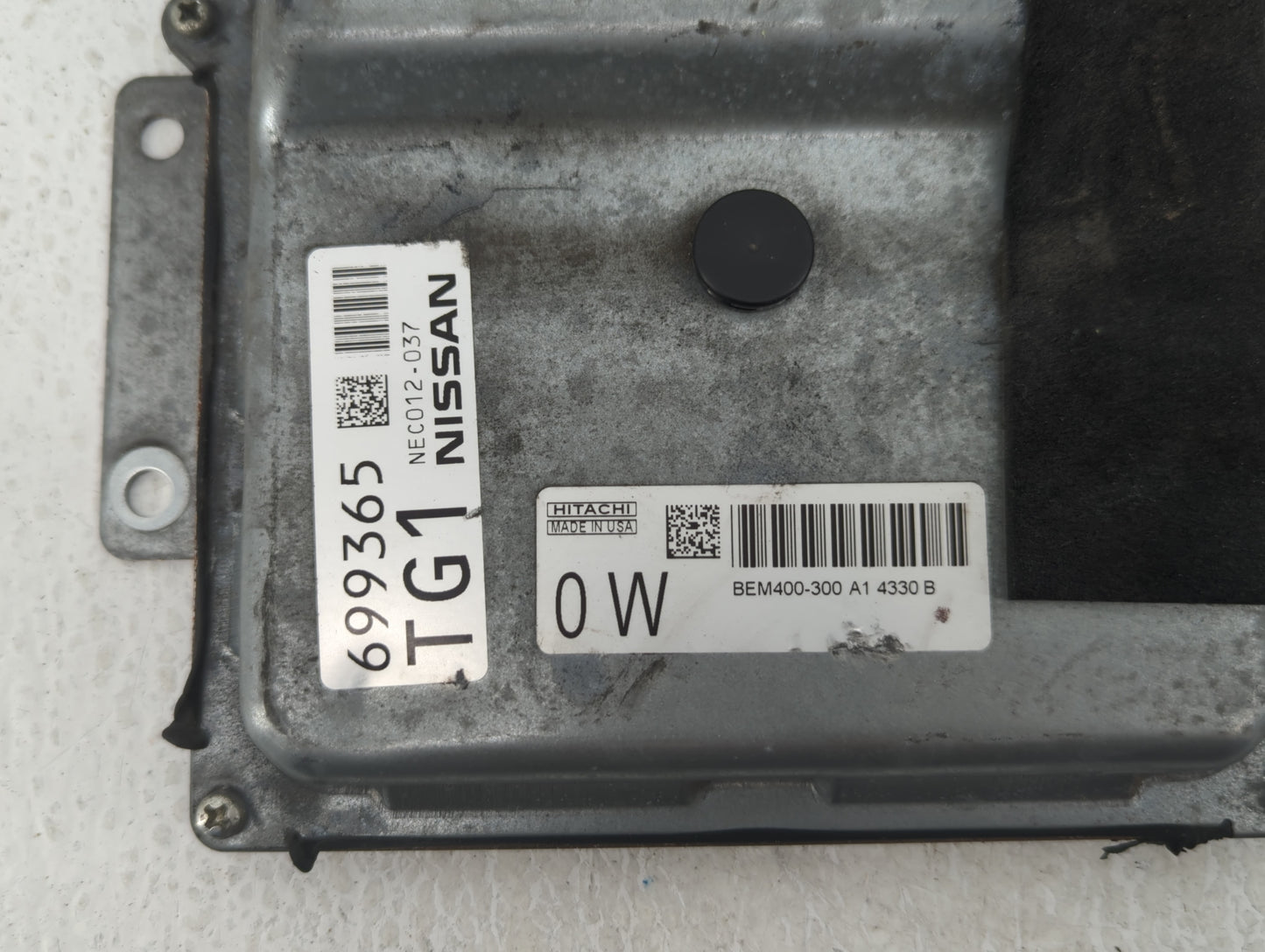 2013-2014 Nissan Altima PCM Engine Control Computer ECU ECM PCU OEM P/N:NEC012-037 Fits Fits 2013 2014 OEM Used Auto Parts -