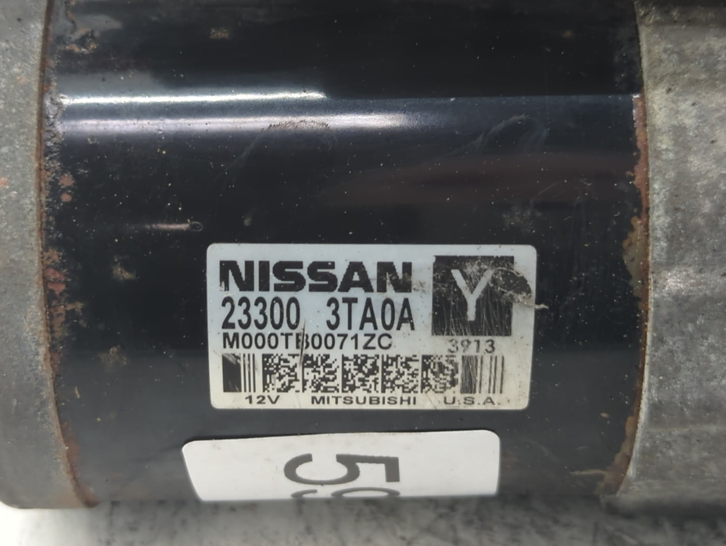 2013-2018 Nissan Altima Car Starter Motor Solenoid OEM P/N:23300 3TA0A Fits Fits 2013 2014 2015 2016 2017 2018 OEM Used Auto