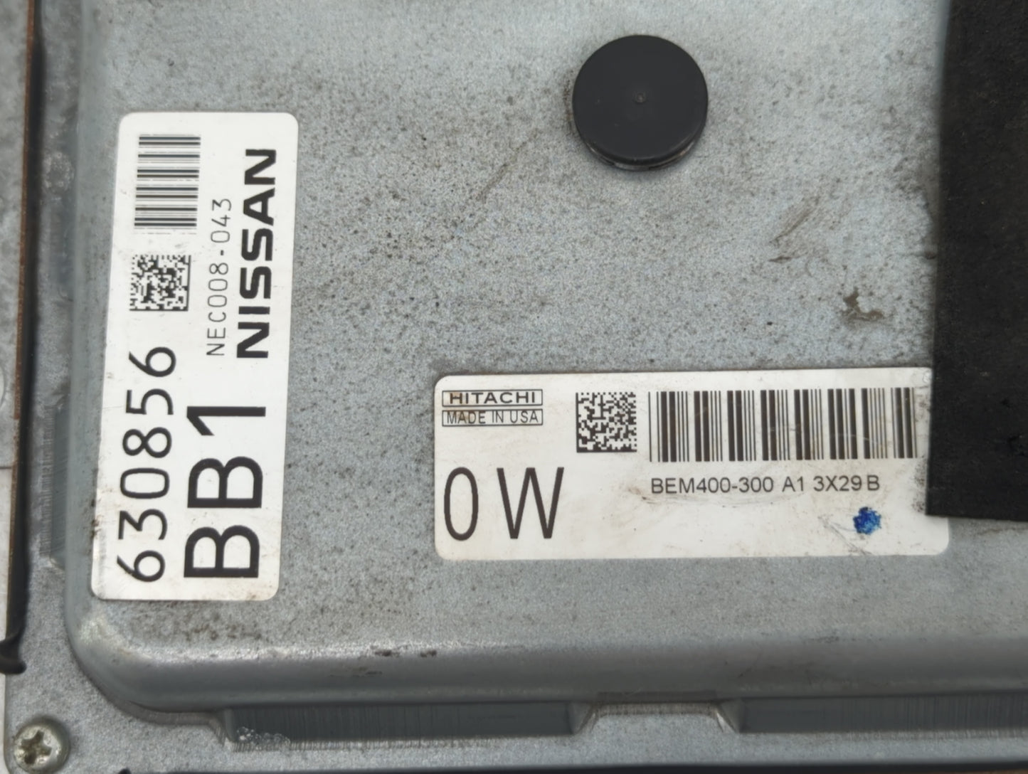 2013-2014 Nissan Altima PCM Engine Control Computer ECU ECM PCU OEM P/N:630856BB1 NEC008-043 Fits Fits 2013 2014 OEM Used Au