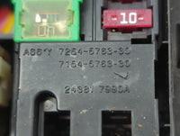 2013-2014 Nissan Altima Fusebox Fuse Box Panel Relay Module P/N:7254-5763-30 7154-5763-30 Fits Fits 2013 2014 OEM Used Auto 