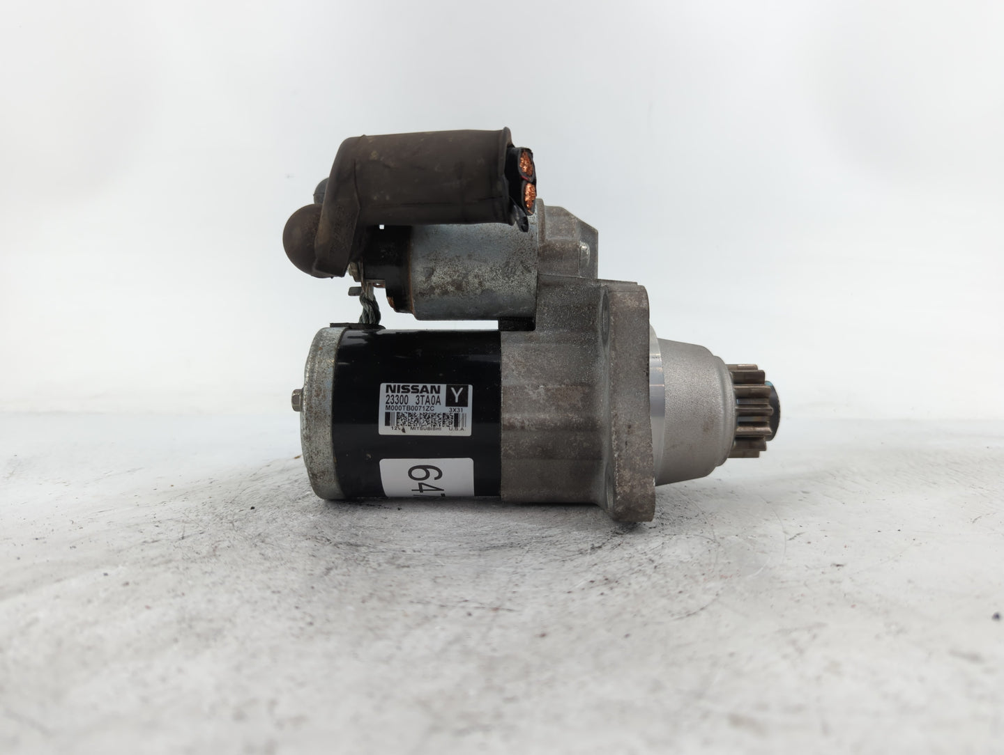 2013-2018 Nissan Altima Car Starter Motor Solenoid OEM P/N:M000TB0071ZC 23300 3TA0A Fits Fits 2013 2014 2015 2016 2017 2018 