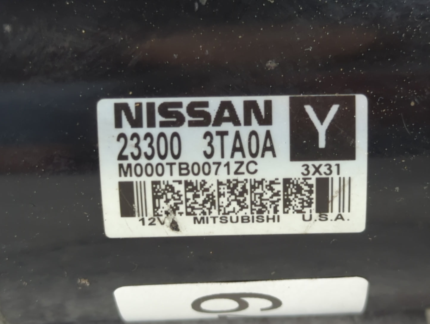 2013-2018 Nissan Altima Car Starter Motor Solenoid OEM P/N:M000TB0071ZC 23300 3TA0A Fits Fits 2013 2014 2015 2016 2017 2018 