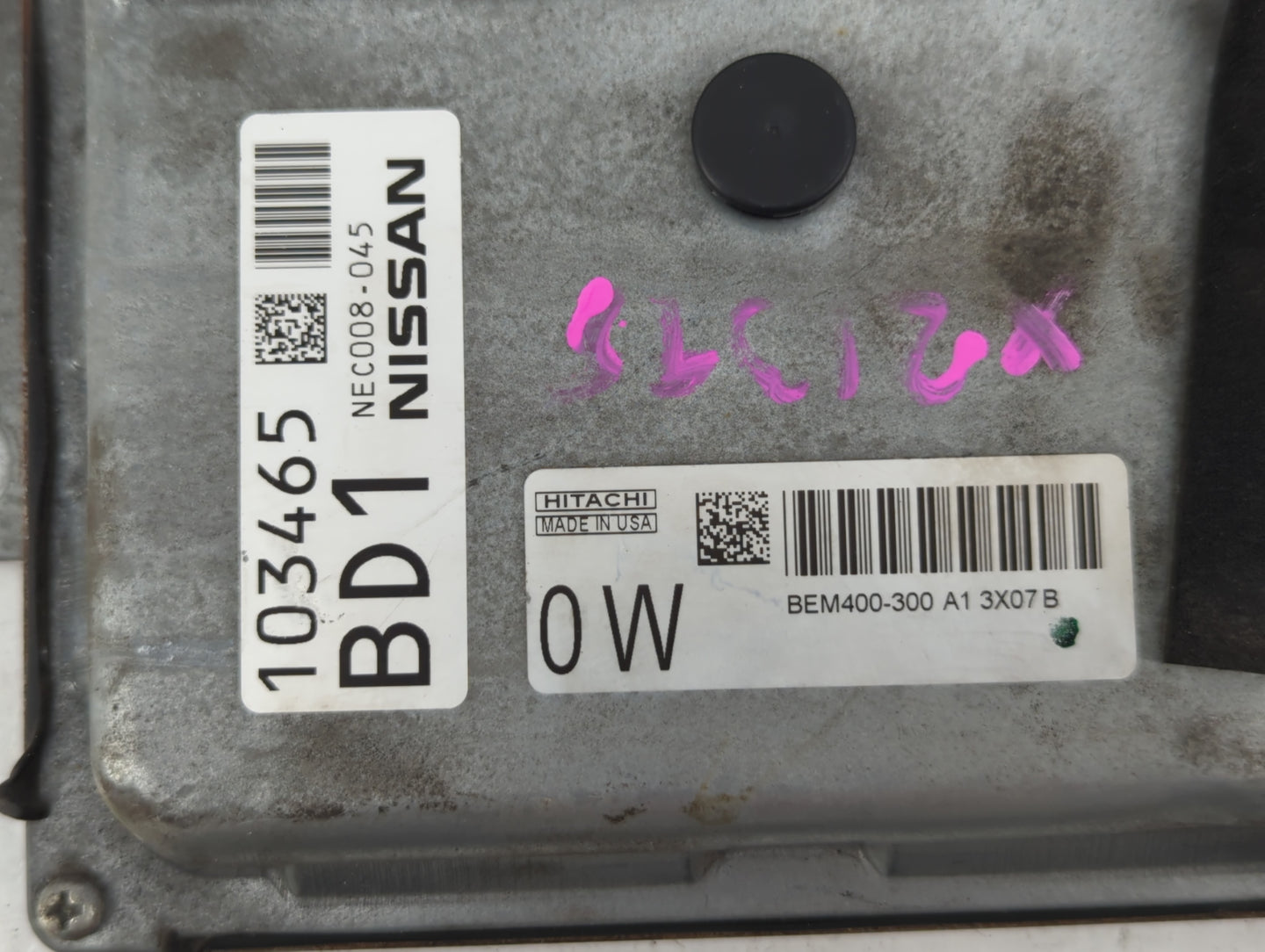 2013-2014 Nissan Altima PCM Engine Control Computer ECU ECM PCU OEM P/N:NEC008-045 103465 Fits Fits 2013 2014 OEM Used Auto 