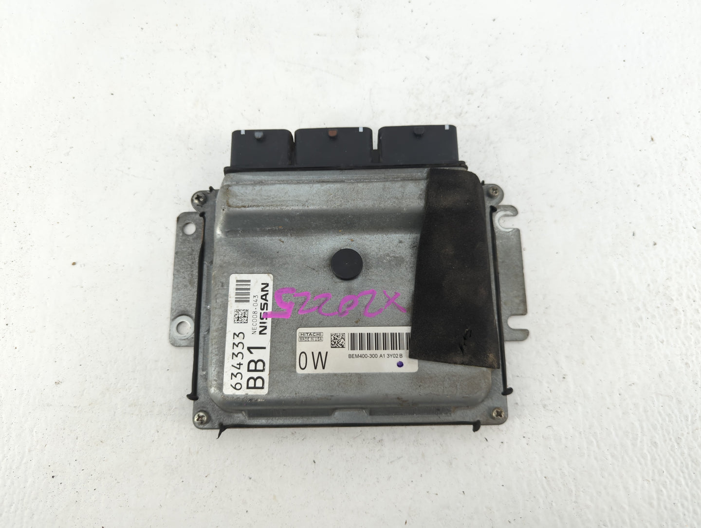 2013-2014 Nissan Altima PCM Engine Control Computer ECU ECM PCU OEM P/N:NEC008-043 634333 Fits Fits 2013 2014 OEM Used Auto 