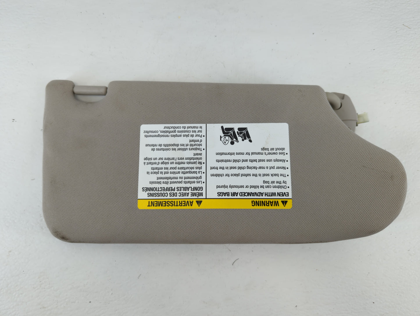 2013-2018 Nissan Altima Sun Visor Shade Replacement Passenger Right Mirror Fits Fits 2013 2014 2015 2016 2017 2018 OEM Used 