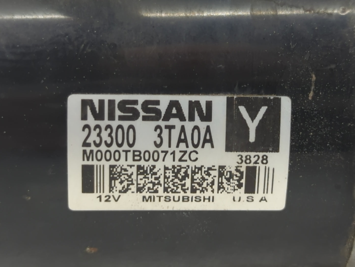 2013-2018 Nissan Altima Car Starter Motor Solenoid OEM P/N:23300 3TA0A M000TB0071ZC Fits Fits 2013 2014 2015 2016 2017 2018 