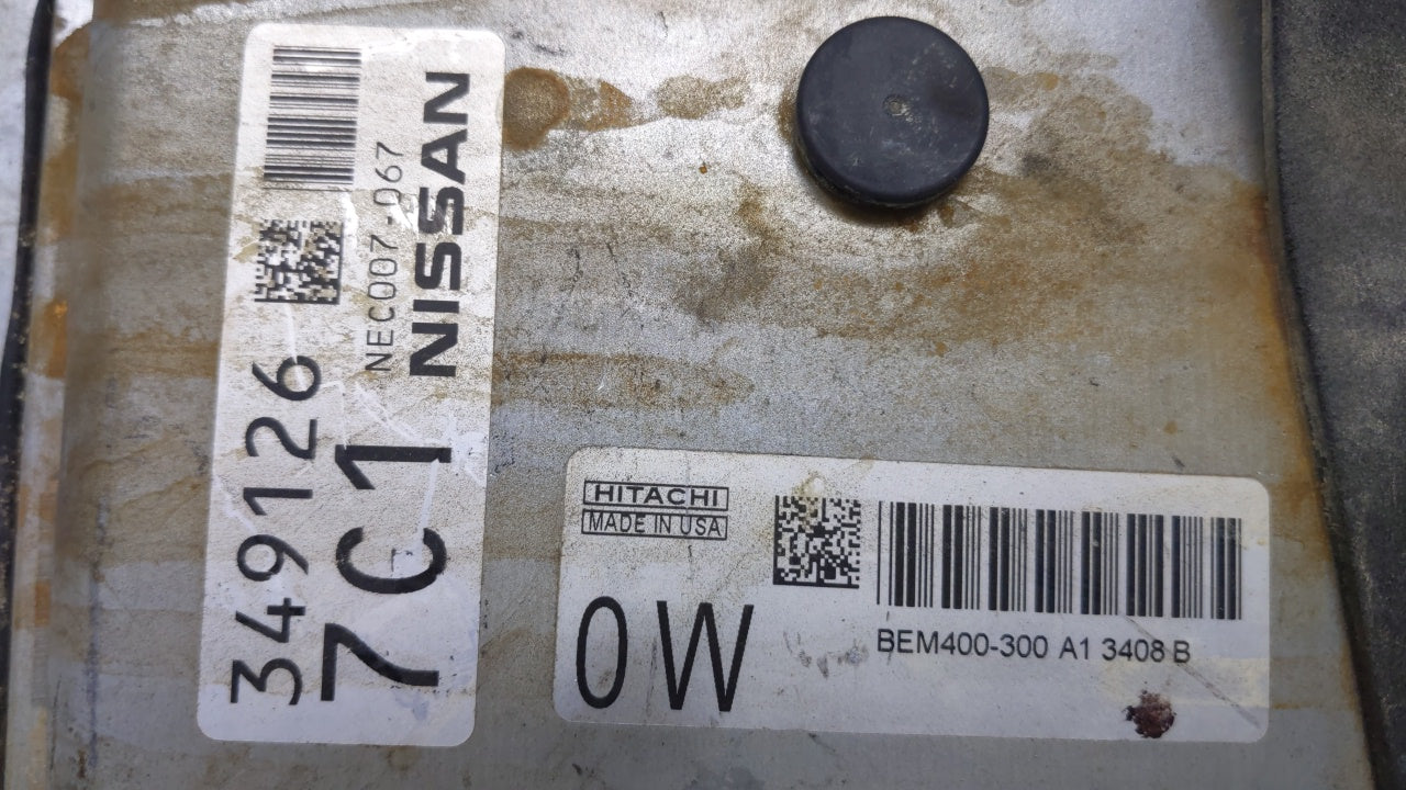 2013-2014 Nissan Altima PCM Engine Control Computer ECU ECM PCU OEM P/N:MEC300-012 A1 MEC300-052 NEC009-012 NEC007-067 Fits 