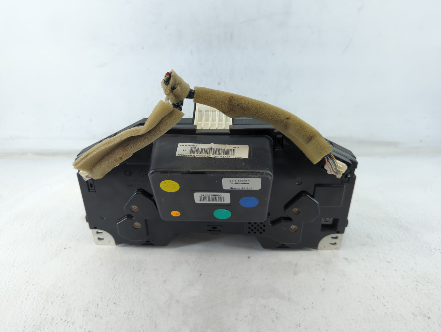 2014 Nissan Altima Instrument Cluster Speedometer Gauges P/N:24810 9HM0A Fits OEM Used Auto Parts - Oemusedautoparts1.com