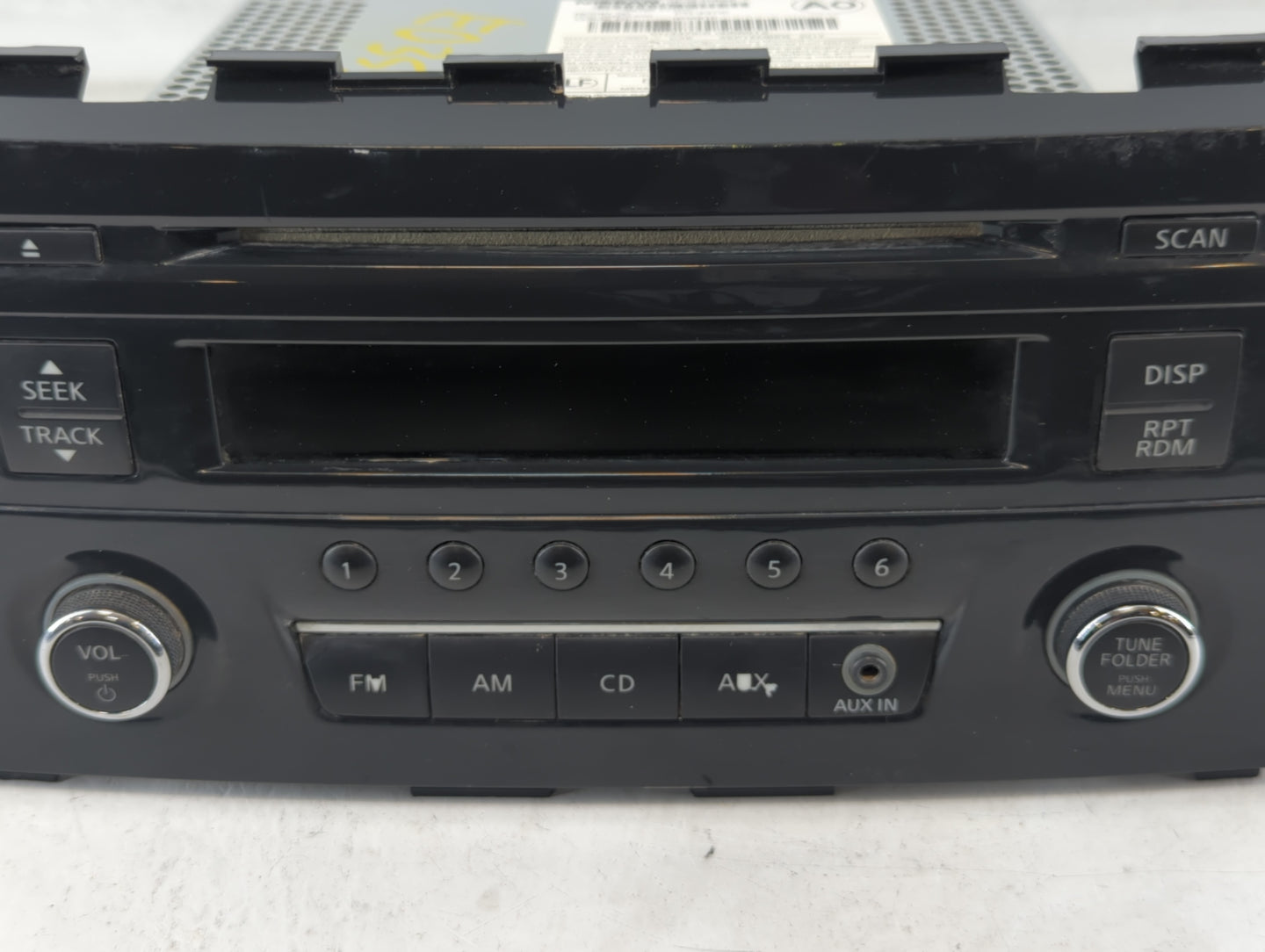 2013-2015 Nissan Altima Radio AM FM Cd Player Receiver Replacement P/N:PN3378ID 7075146 33781 Fits Fits 2013 2014 2015 OEM U