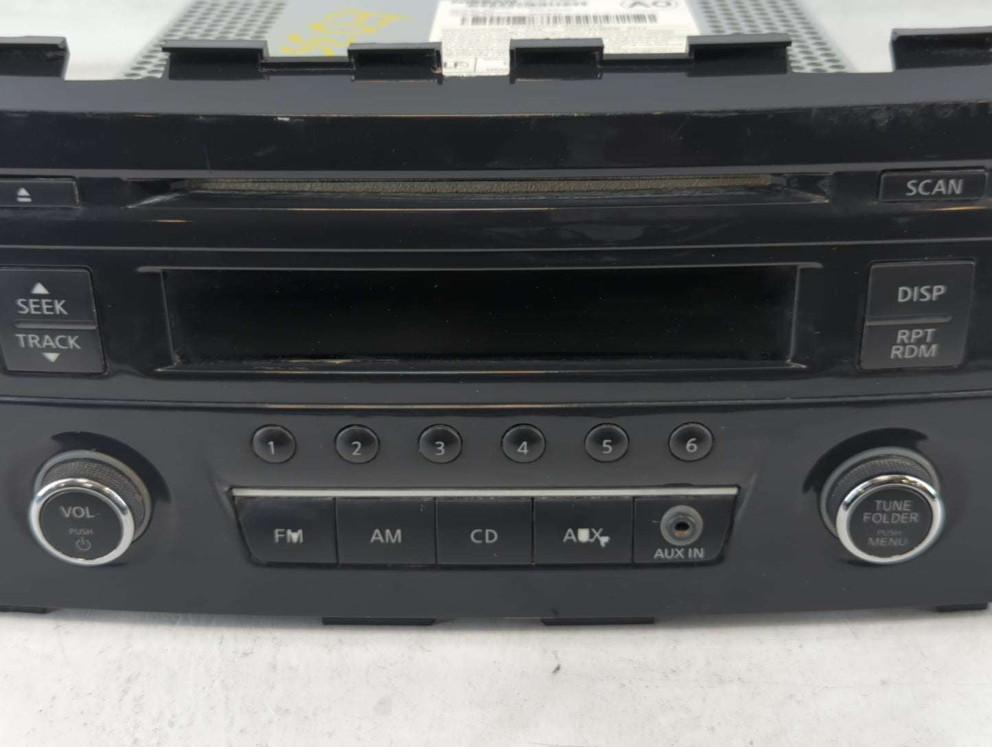 2013-2015 Nissan Altima Radio AM FM Cd Player Receiver Replacement P/N:PN3378ID 7075146 33781 Fits Fits 2013 2014 2015 OEM U