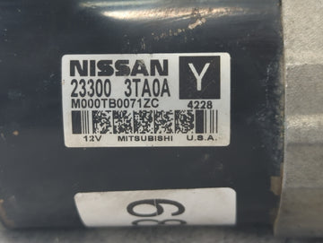 2013-2018 Nissan Altima Car Starter Motor Solenoid OEM P/N:M000TB0071ZC 23300 3TA0A Fits Fits 2013 2014 2015 2016 2017 2018 OEM Used Auto Parts