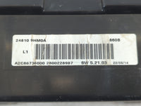 2014 Nissan Altima Instrument Cluster Speedometer Gauges P/N:24810 9HM0A Fits OEM Used Auto Parts - Oemusedautoparts1.com